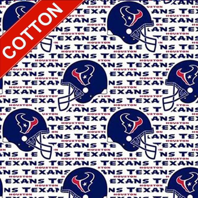 Houston Texans NFL Cotton Fabric 