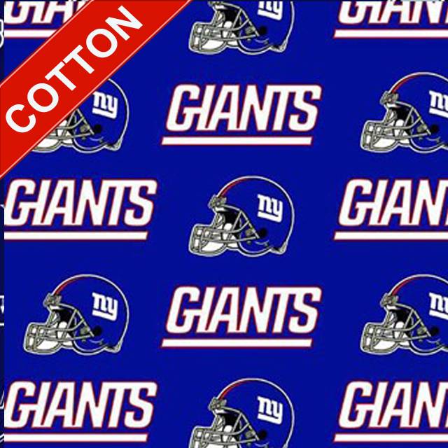 New York Giants NFL Cotton Fabric 