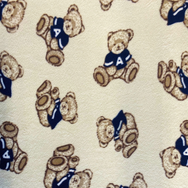 Teddy Bears Allover Fleece Fabric