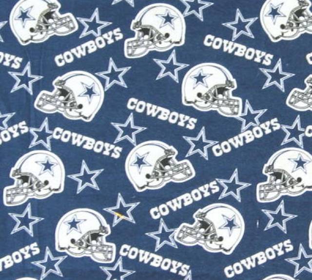 Dallas Cowboys Allovers NFL Fleece Fabric