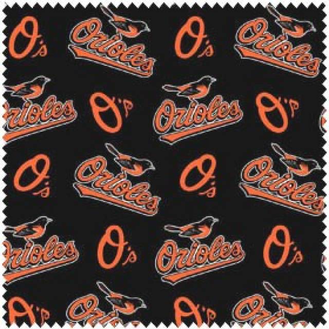 Baltimore Orioles MLB Fleece Fabric