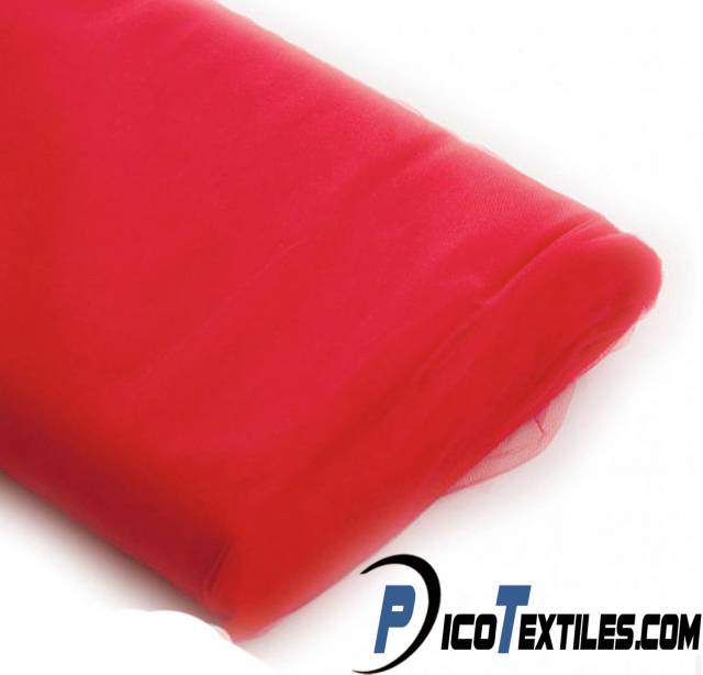 Red Tulle Fabric - 40 Yards Per Bolt