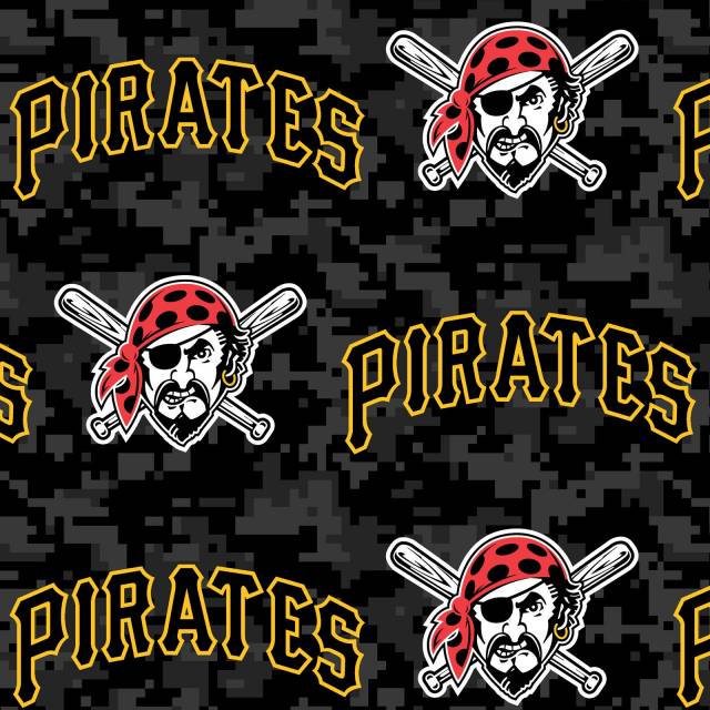 Pittsburgh Pirates MLB Fleece Fabric