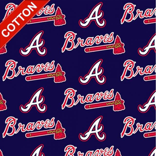Atlanta Braves MLB Cotton Fabric
