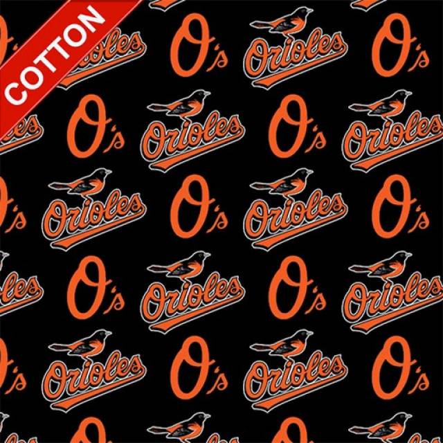Baltimore Orioles MLB Cotton Fabric
