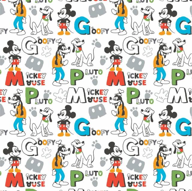 Click to view full size Disney Mickey Mouse Clubhouse Fleece Fabric