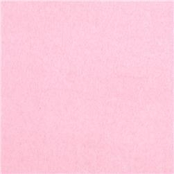 Solid Soft Pink Anti-Pill Fleece Fabric by The Yard (Medium Weight)