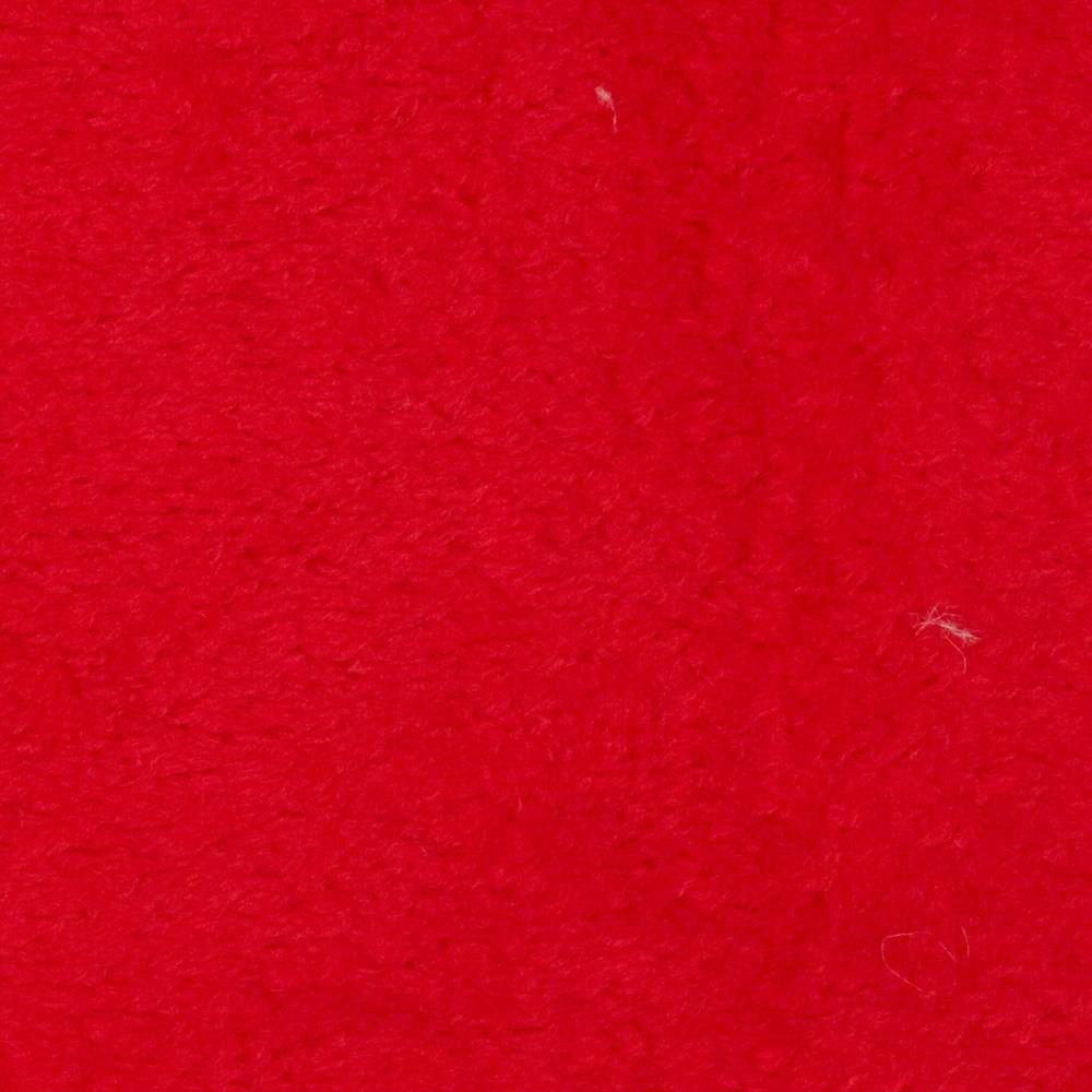 Red Solid Fleece Fabric