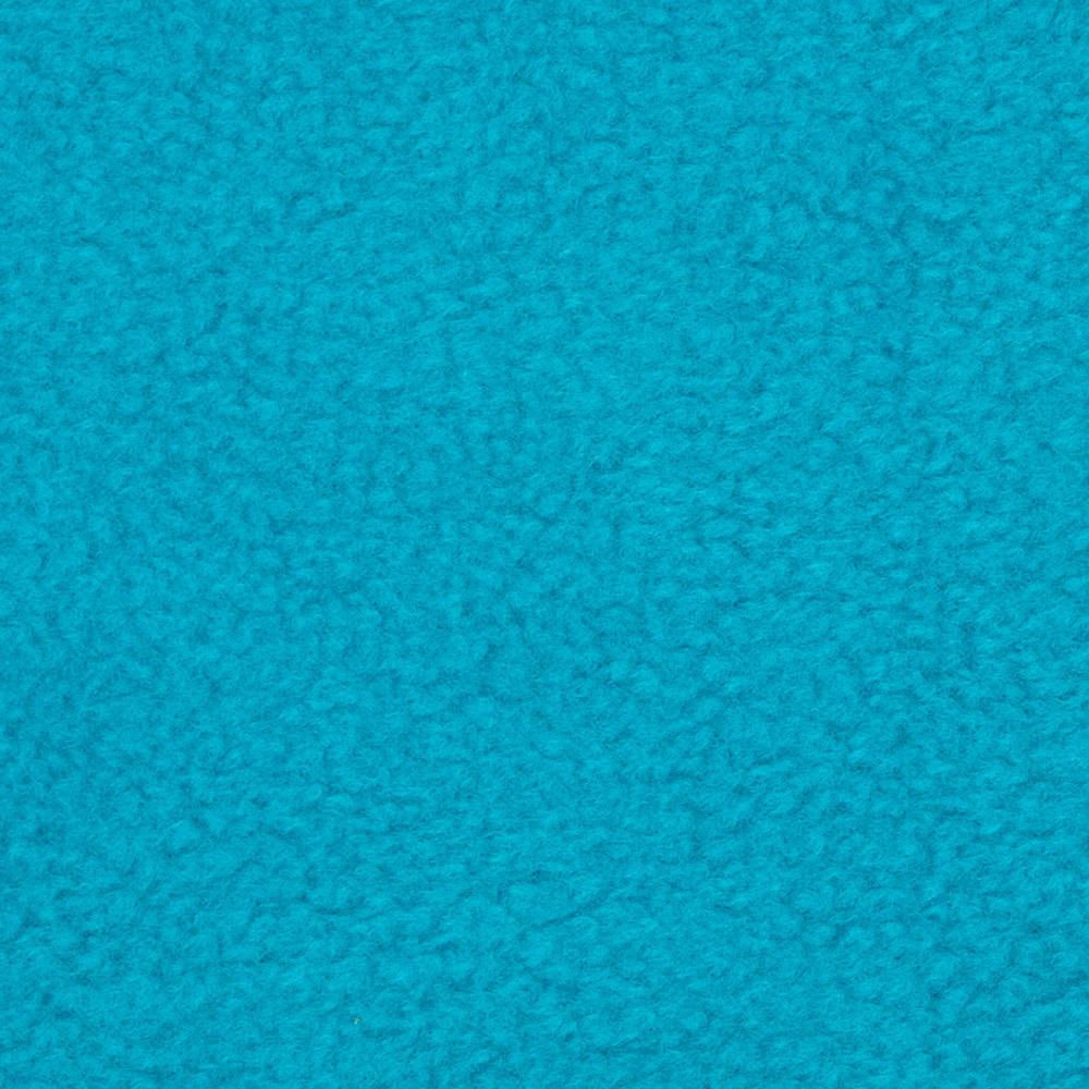 Click to view full size Turquoise Solid Anti-Pill Fleece Fabric