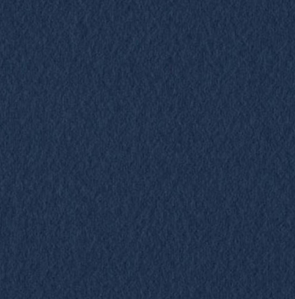 Navy Solid Fleece Fabric