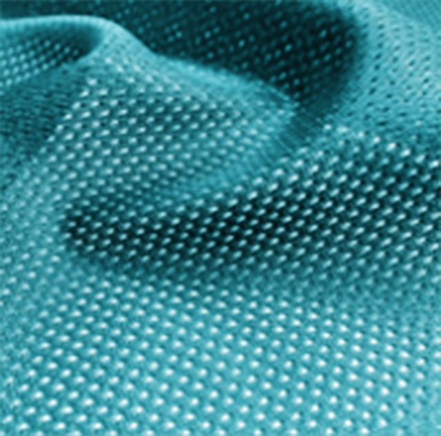 Teal Micro Mesh Jersey Fabric