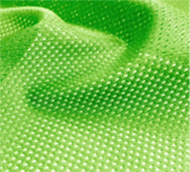 Click to view full size Lime Micro Mesh Jersey Fabric
