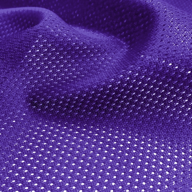 Purple Micro Mesh Jersey Fabric