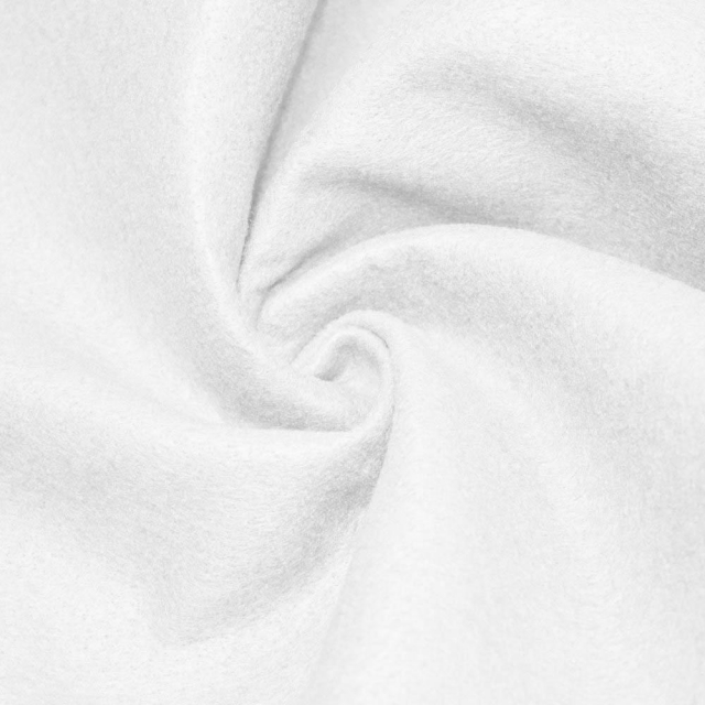White Craft Felt Fabric