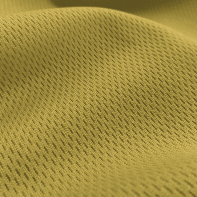 Vegas Gold Flat Back Dimple Mesh Fabric - Athletic Sports Mesh Fabrics