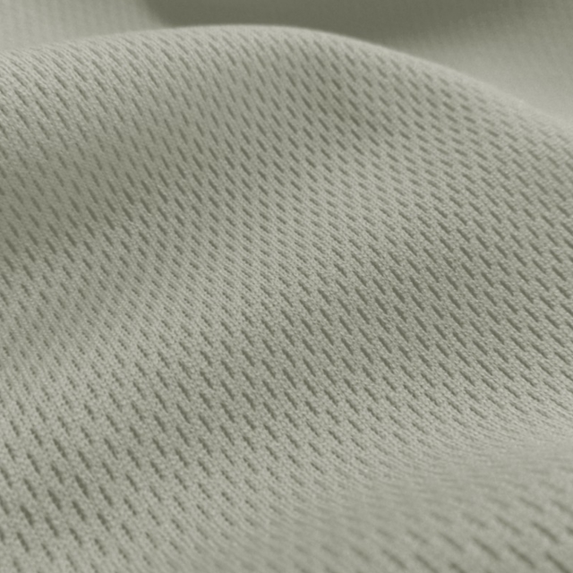 Silver Flat Back Dimple Mesh Fabric - Athletic Sports Mesh Fabrics