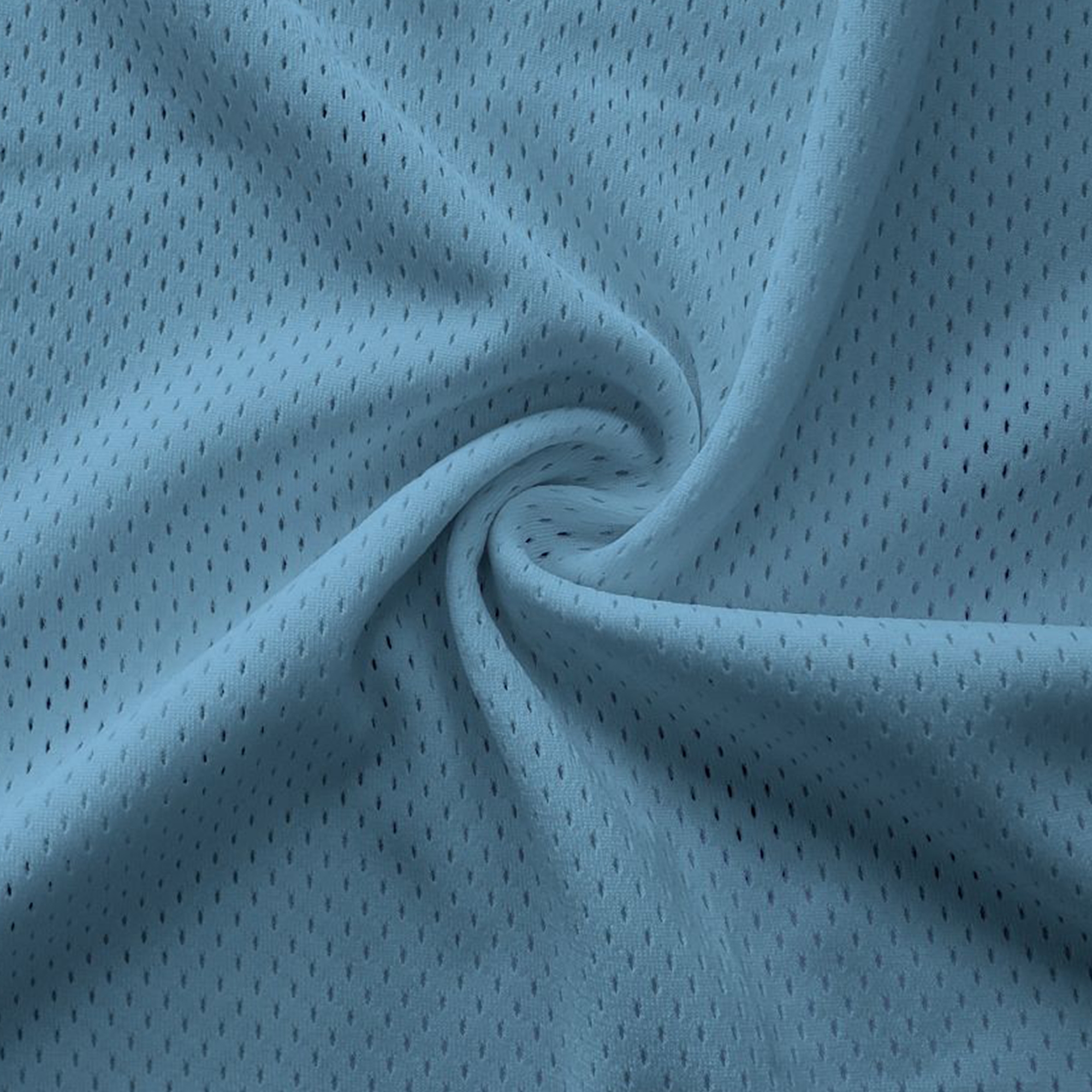 Columbia Blue Pro Mesh Heavy Jersey Fabric - Athletic Sports Mesh