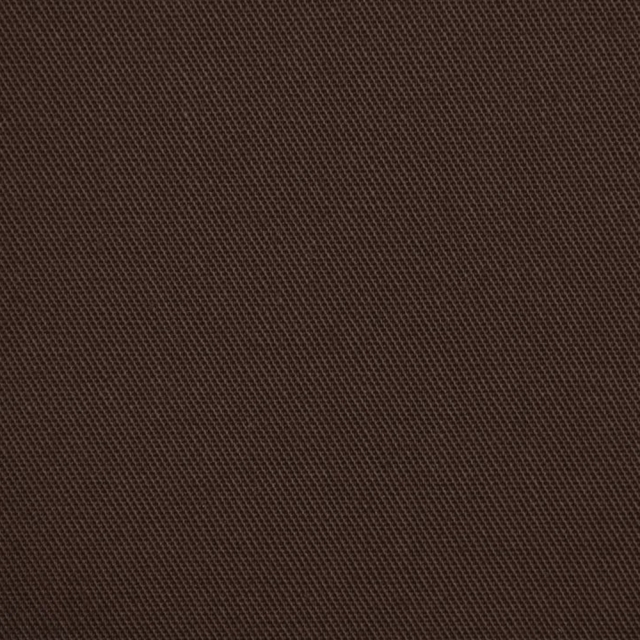Brown Poly Cotton Twill Fabric