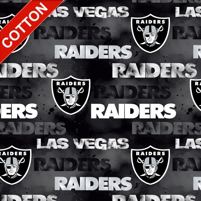 Las Vegas Raiders NFL Cotton Fabric