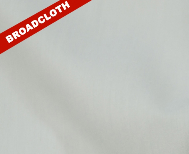White Polyester Cotton Broadcloth Fabric
