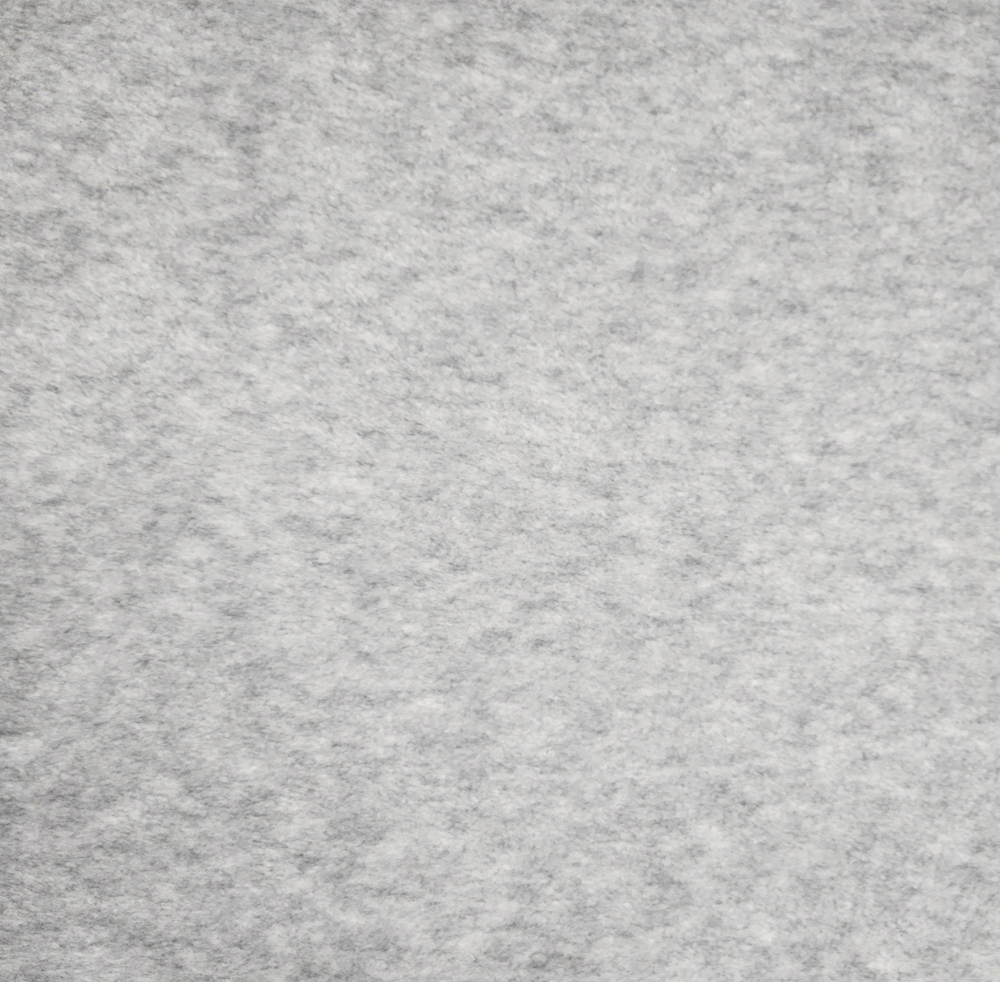 Heather Gray Solid Fleece Fabric