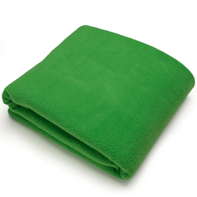 Kelly Green Solid Anti Pill Fleece Fabric Fleece Fabric by the Yard