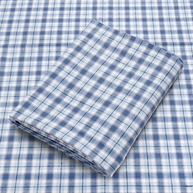 Tartan Plaid Yarn Dyed Flannel Fabric. FP15