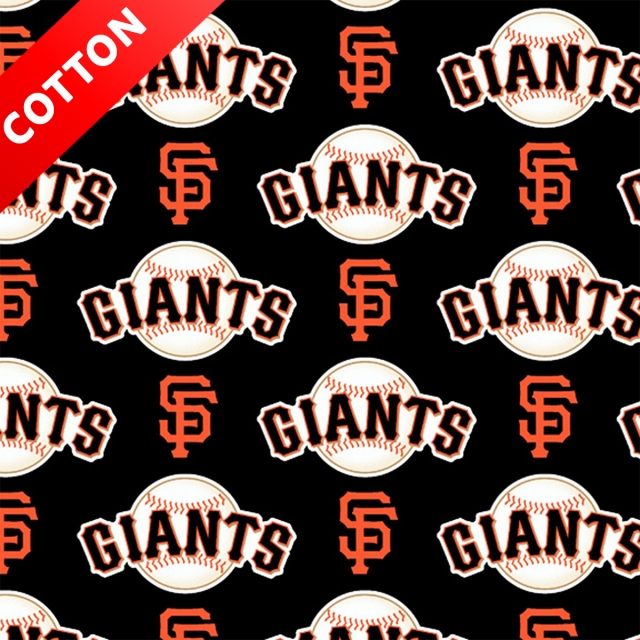 San Francisco Giants MLB Cotton Fabric