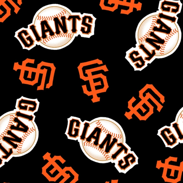 San Francisco Giants MLB Fleece Fabric