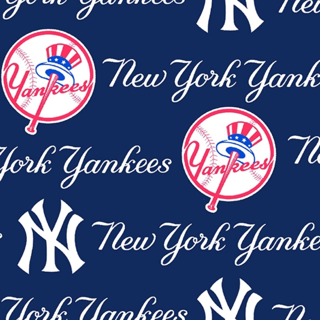 New York Yankees MLB Fleece Fabric