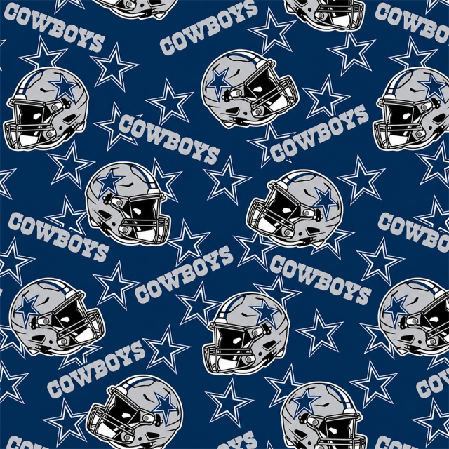 Dallas Cowboys Allovers NFL Fleece Fabric