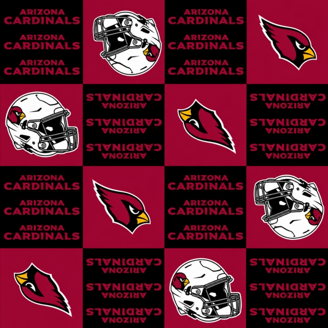 Arizona Cardinals NFL Fleece Fabric