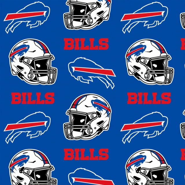 Buffalo Bills NFL Fleece Fabric