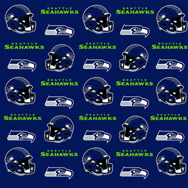 Seattle Seahawks NFL Fleece Fabric