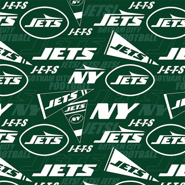New York Jets NFL Fleece Fabric