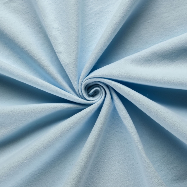 Baby Blue Solid Flannel Fabric Baby Blue Solid Flannel Fabric