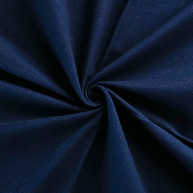 Navy Solid Flannel Fabric Navy Solid Flannel Fabric