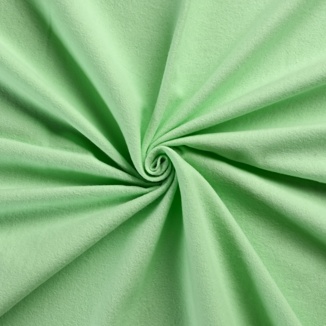 Mint Solid Flannel Fabric Mint Solid Flannel Fabric