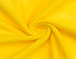 Canary Yellow Anti-pill Solid Fleece Fabric 