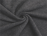 Charcoal Grey Anti-pill Solid Fleece Fabric