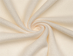 Ivory Anti-pill Solid Fleece Fabric