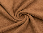 Dark Camel Anti-pill Solid Fleece Fabric