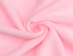 Baby Pink Anti-pill Solid Fleece Fabric 