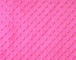 Fuchsia Minky Dimple Dot Fabric