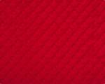 Red Minky Dimple Dot Fabric
