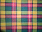 Bright Forest Plaid Fleece Fabric