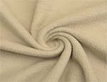 Taupe Anti-pill Solid Fleece Fabric 