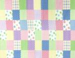 Colorful Patchworks Fleece Fabric