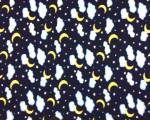 Night Sky Fleece Fabric