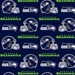 Seattle Seahawks NFL Fleece Fabric